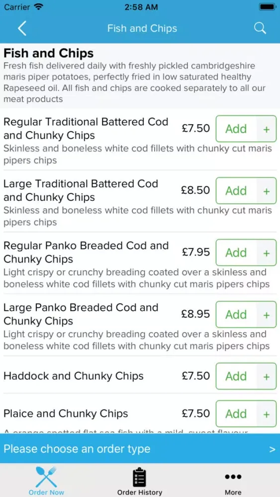 Hooked On Chips West Drayton スクリーンショット