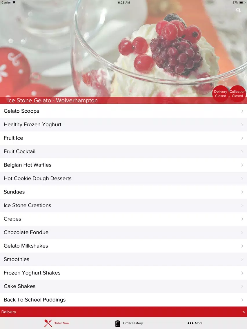Zrzuty ekranu Ice Stone Gelato iPad 