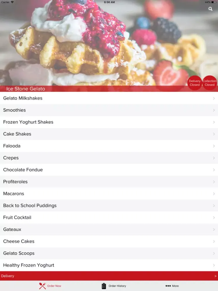 Ice Stone Gelato Batley iPad  Screenshots