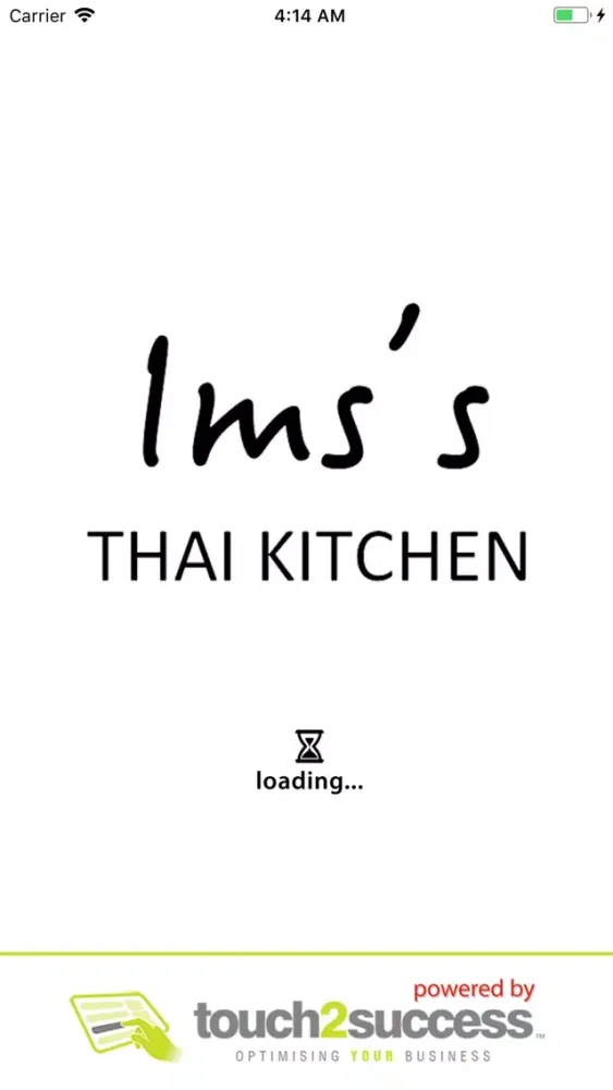 Tangkapan skrin Imss Thai Kitchen