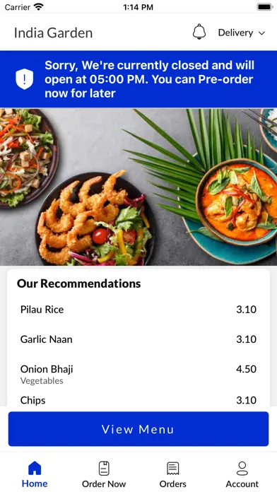 India Garden Frodsham سکرین شاٹس