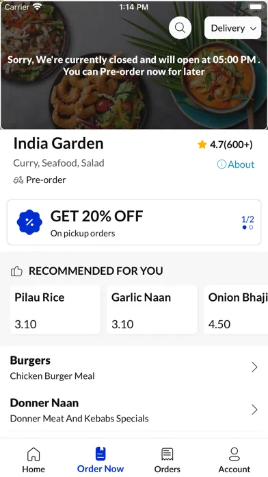 India Garden Frodsham سکرین شاٹس