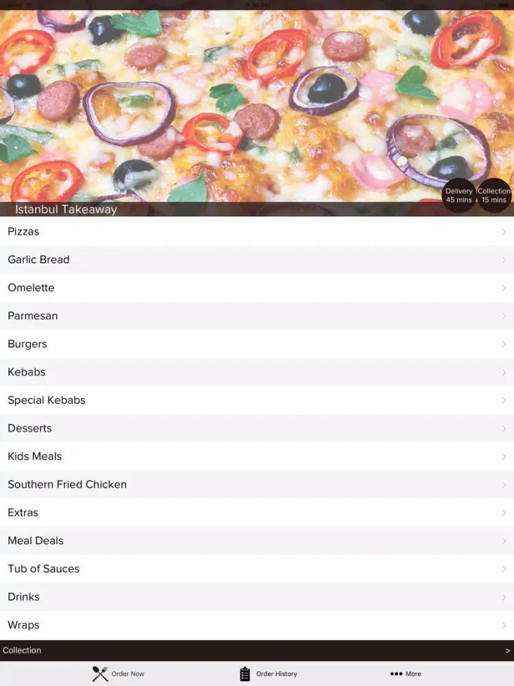 Istanbul Takeaway iPad  Ekran Görüntüleri