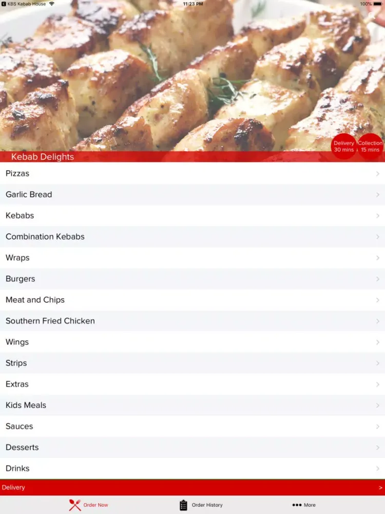 Kebab Delights iPad  سکرین شاٹس