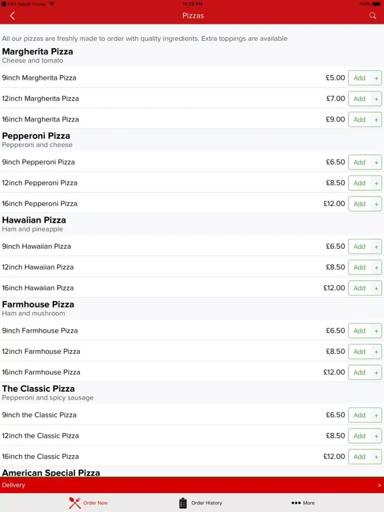 Kebab Delights iPad  سکرین شاٹس