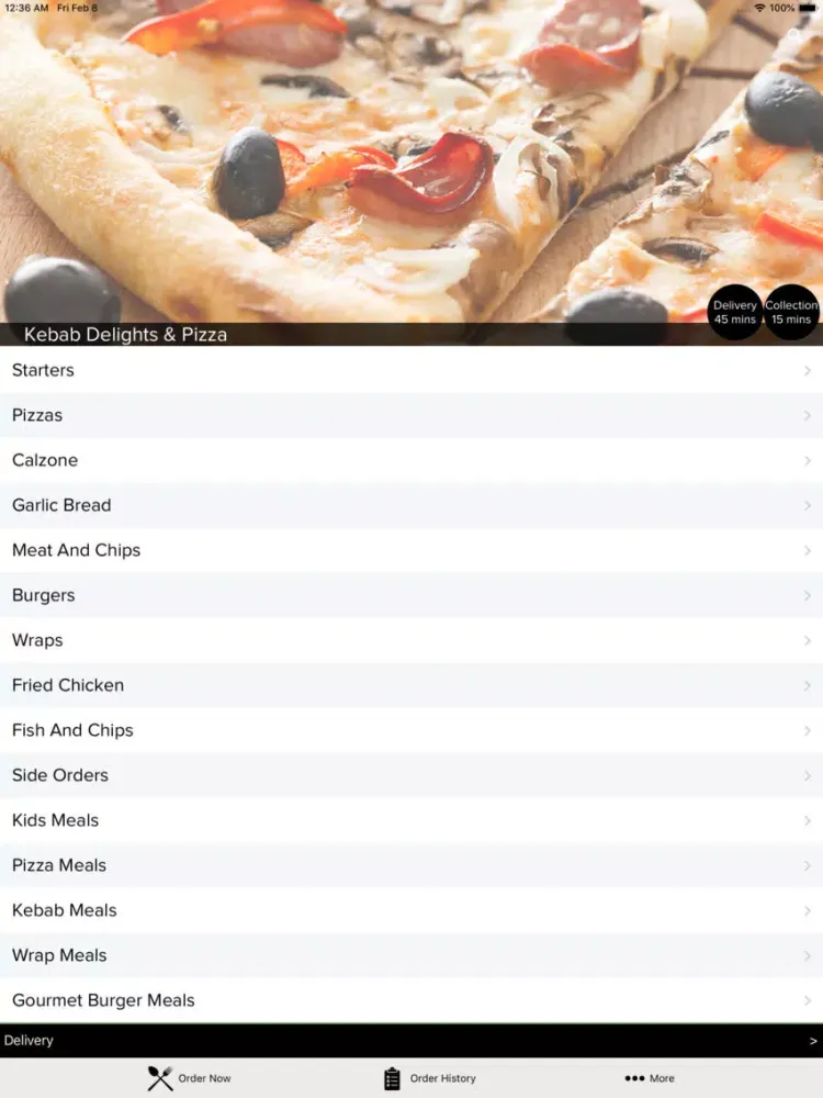 صور Kebab Delights PizzaGloucester iPad 