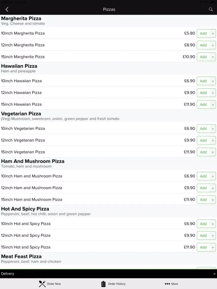 صور Kebab Delights PizzaGloucester iPad 