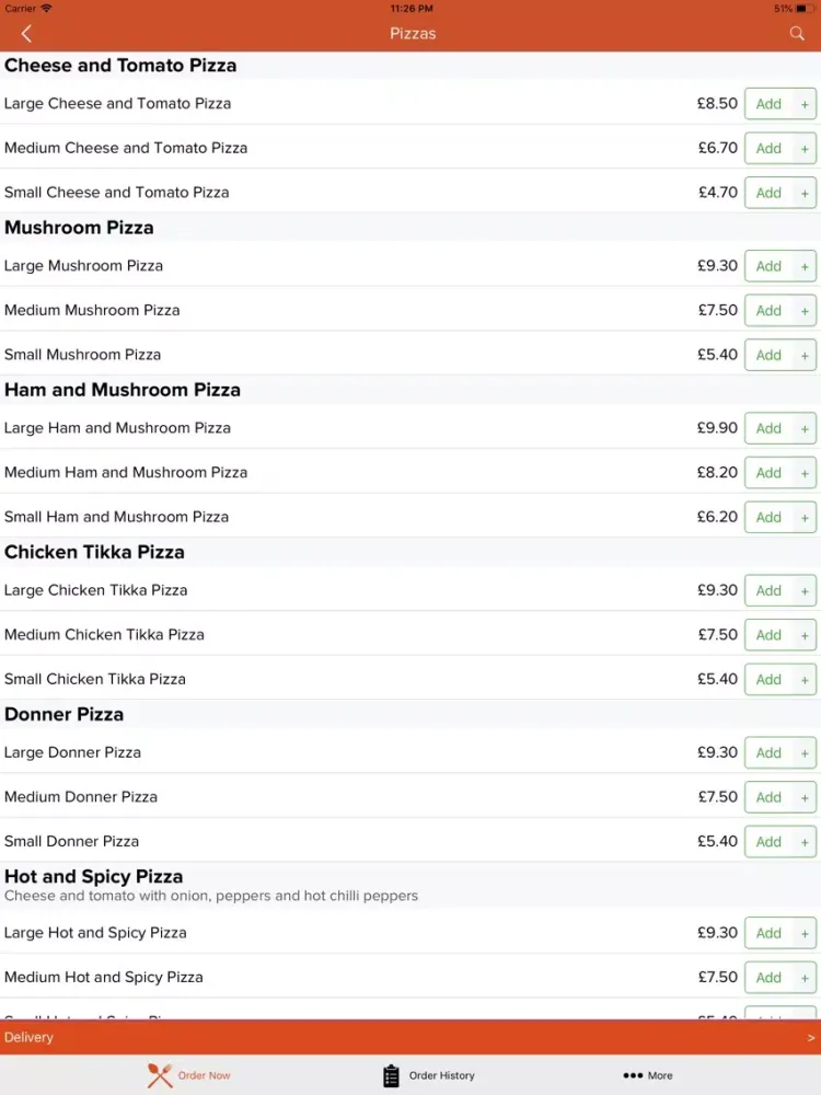 صور Kebab King Wigan iPad 