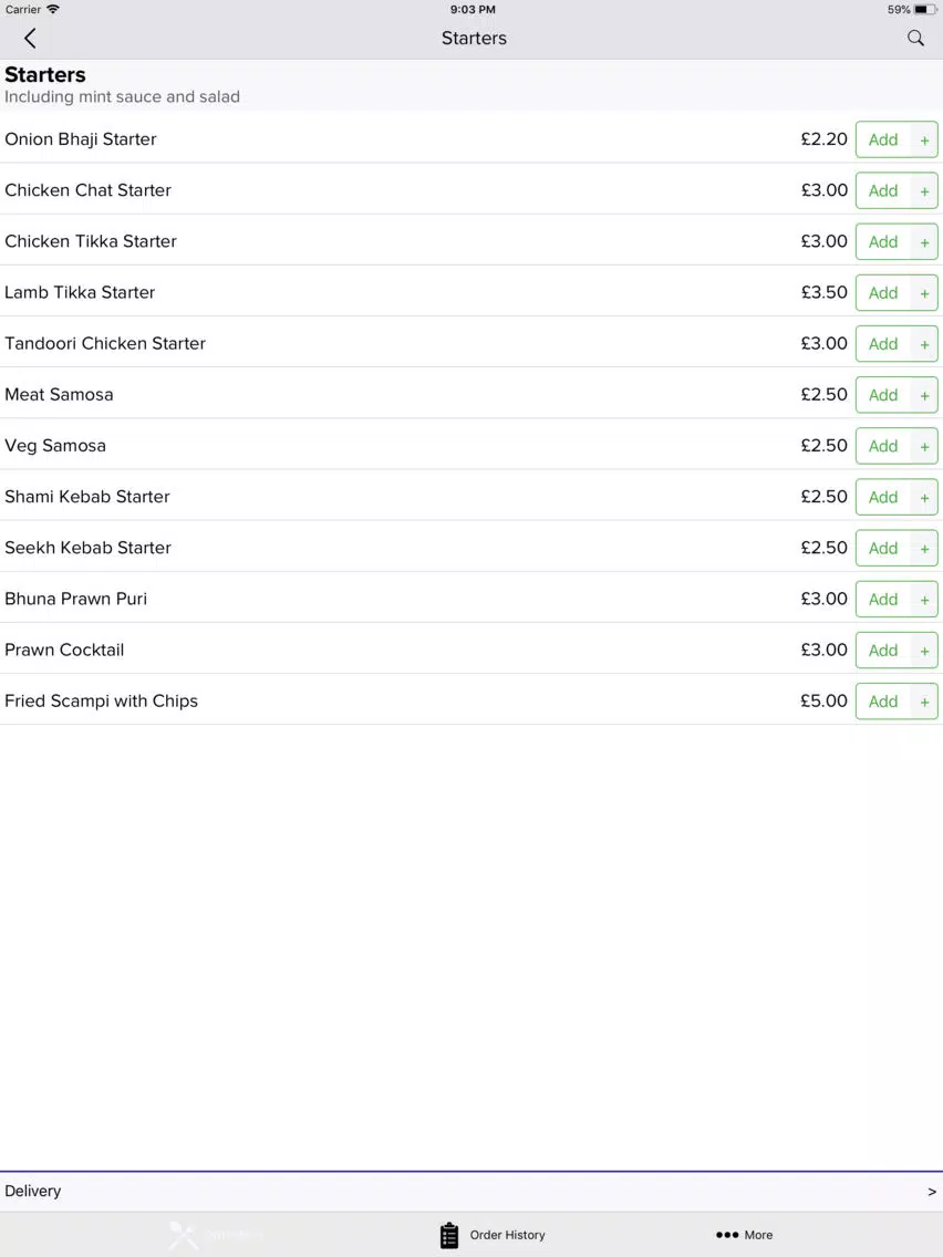 Kebab World Longton iPad  Screenshots