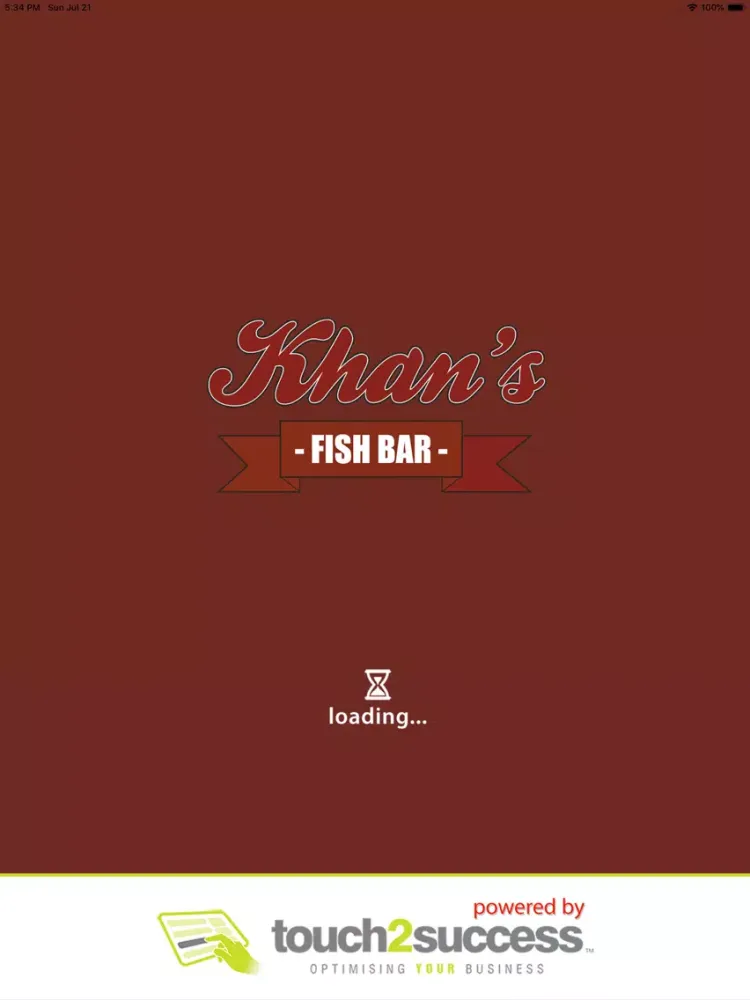 Khans Fish Bar iPad 应用截图