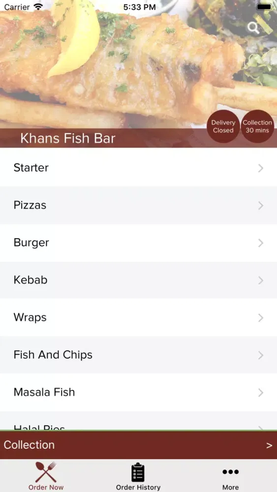 Khans Fish Bar应用截图