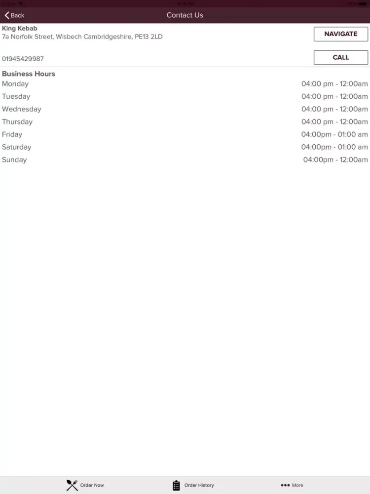 King Kebab iPad  Screenshots