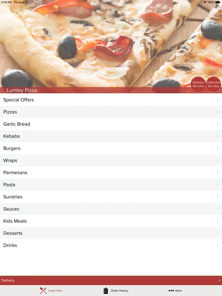 Скриншоты Lumley Pizza iPad 