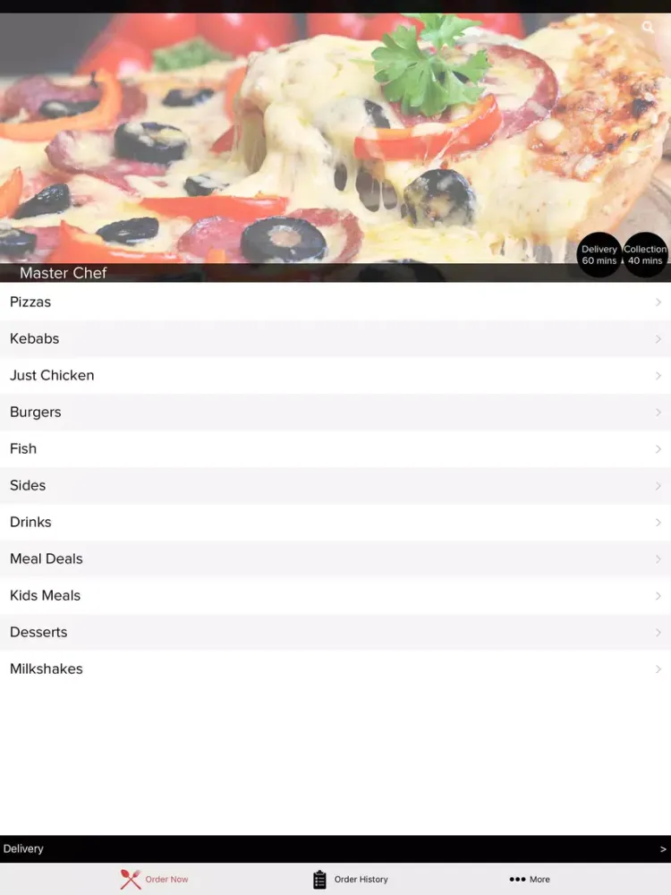Master Chef Welwyn Garden iPad  Screenshots