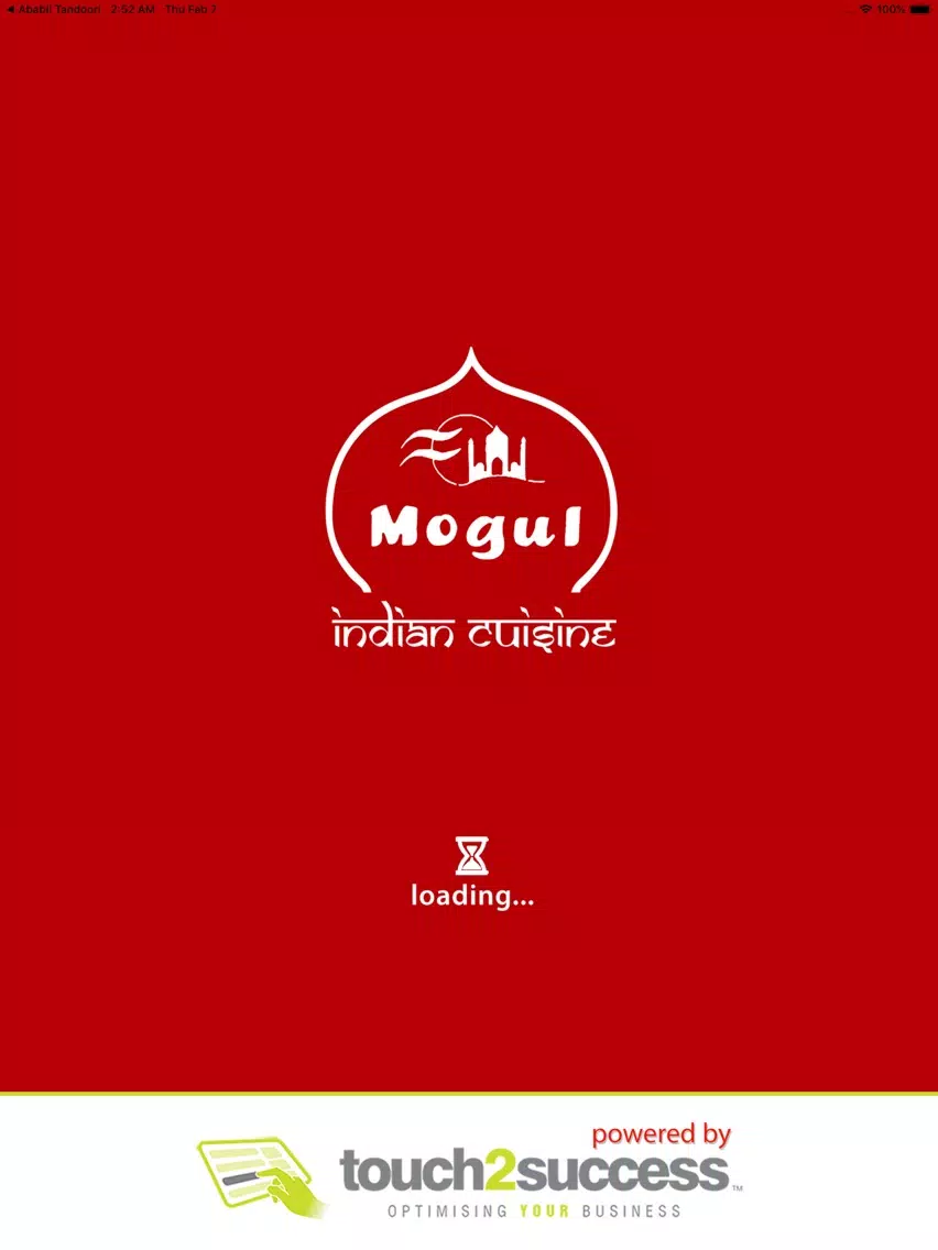 Ảnh chụp màn hình của Mogul iPad 