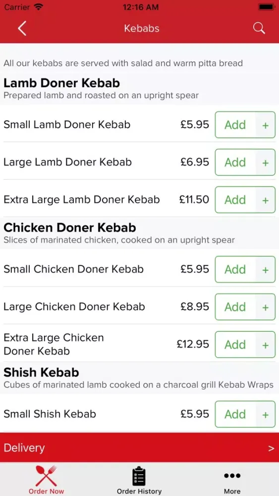 Mr Kebab-Mitcham سکرین شاٹس