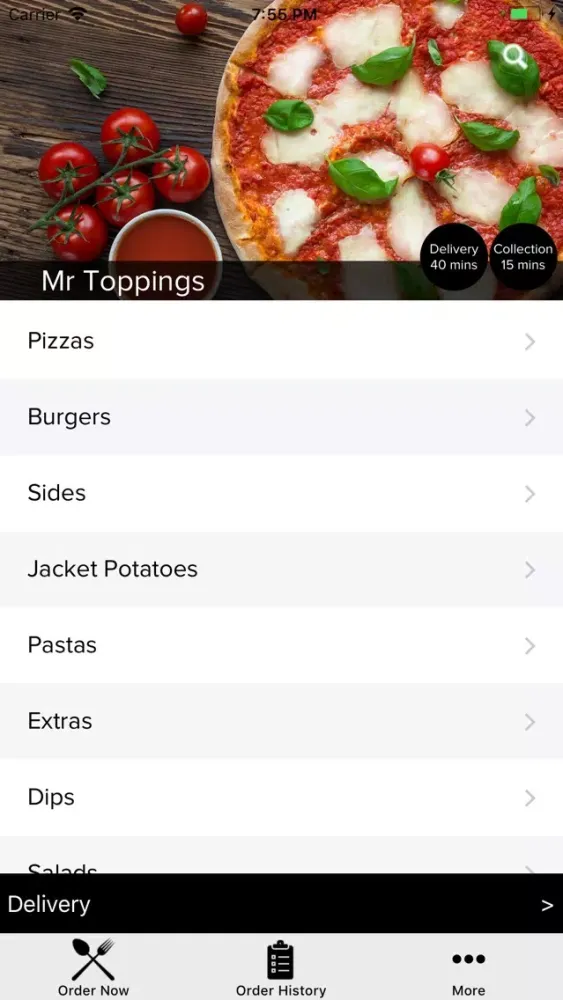 Mr Toppings Peterborough स्क्रीनशॉट