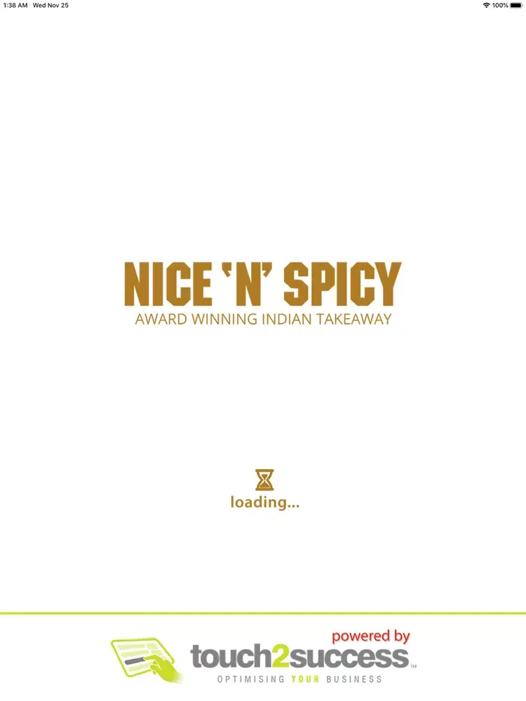 Tangkapan skrin Nice N Spicy Weymouth iPad 