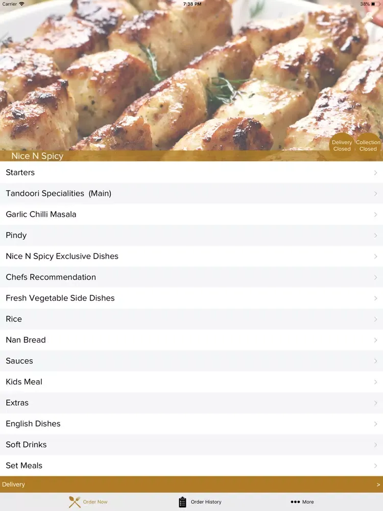 NICE N SPICY iPad  Ekran Görüntüleri