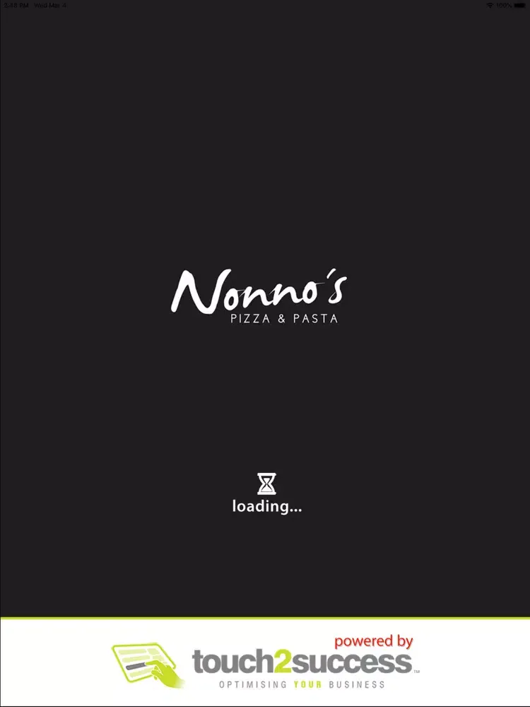 Tangkapan layar Nonno's-Wilsden iPad 