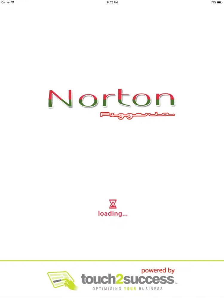Norton Pizzeria iPad 應用截圖