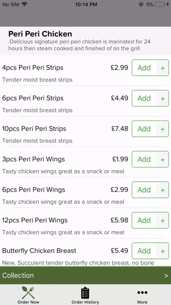 Now Peri Peri Hornchurch应用截图