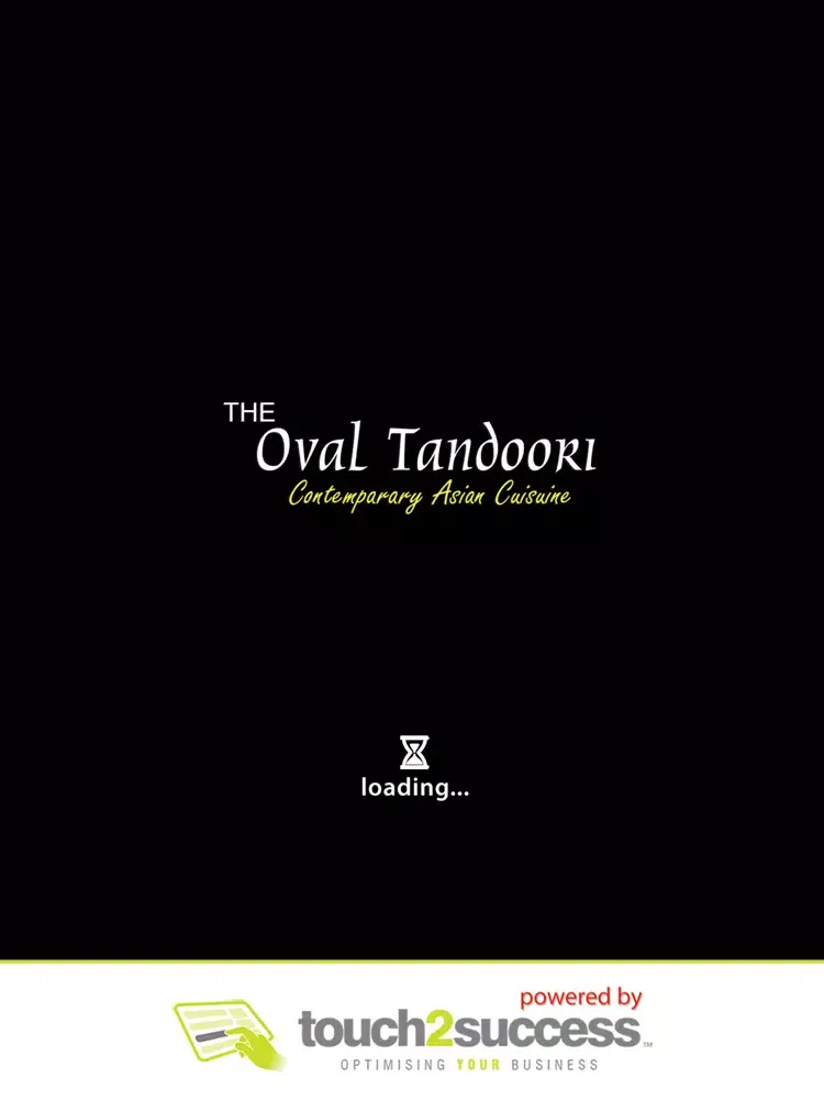 Oval Tandoori Oval. iPad  Screenshots