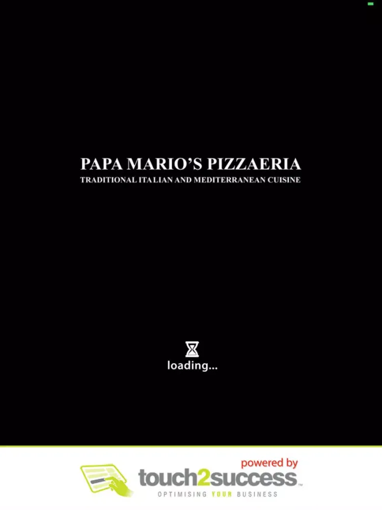 PAPA MARIO'S PIZZERIA iPad  Screenshots
