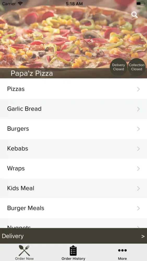 Capturas de pantalla de Papaz Pizza Trowbridge