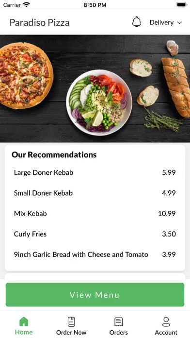 Скриншоты Paradiso Pizza Farnworth