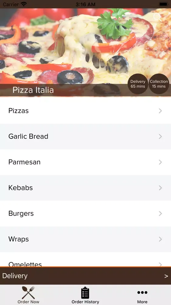 Pizza Italia Eaglescliffe. स्क्रीनशॉट