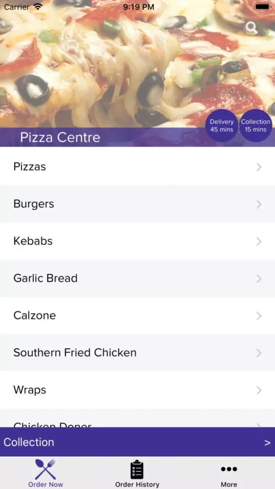 Pizza Centre 스크린샷