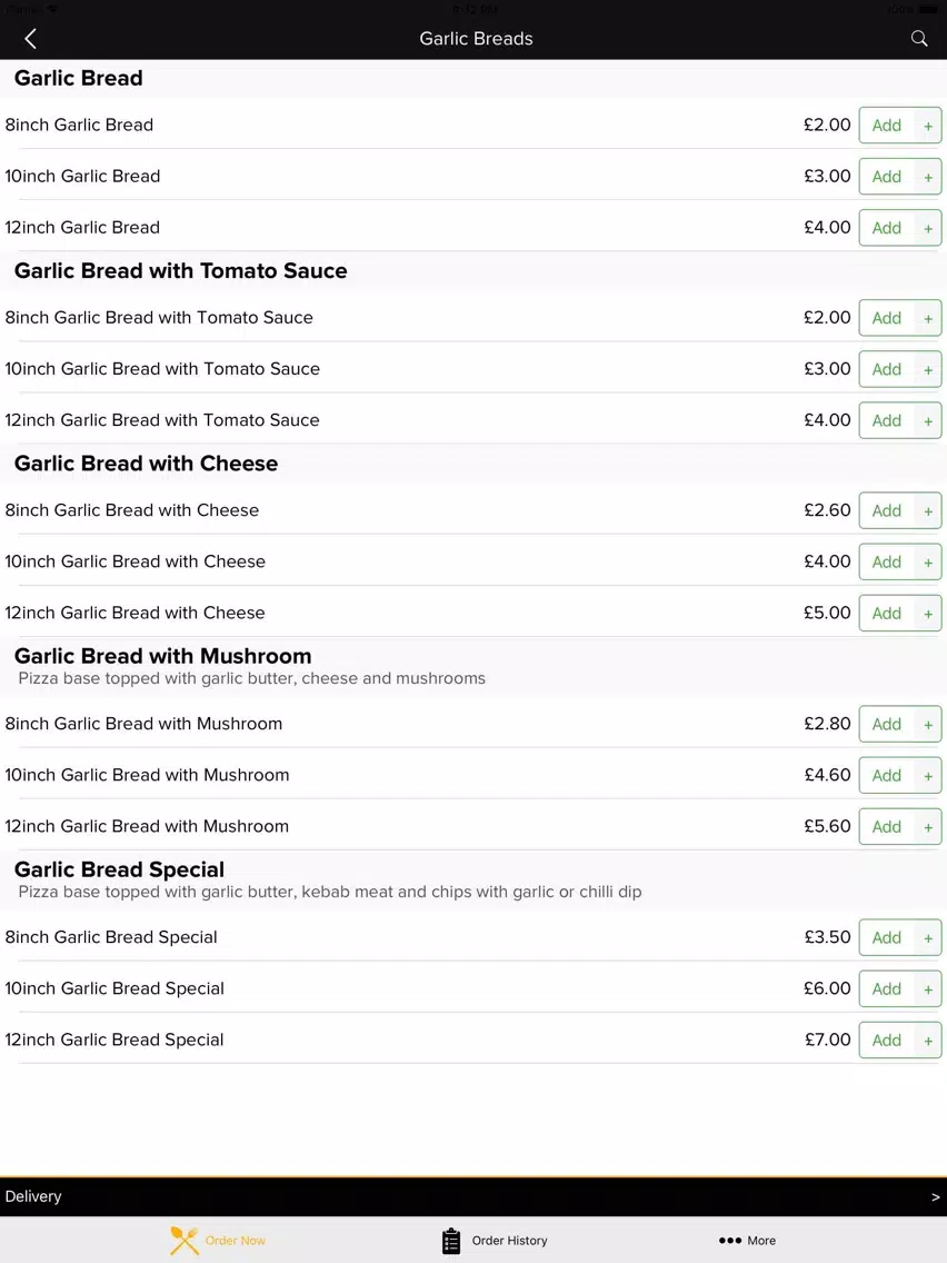 تصاویر Pizza corner North Shields iPad 