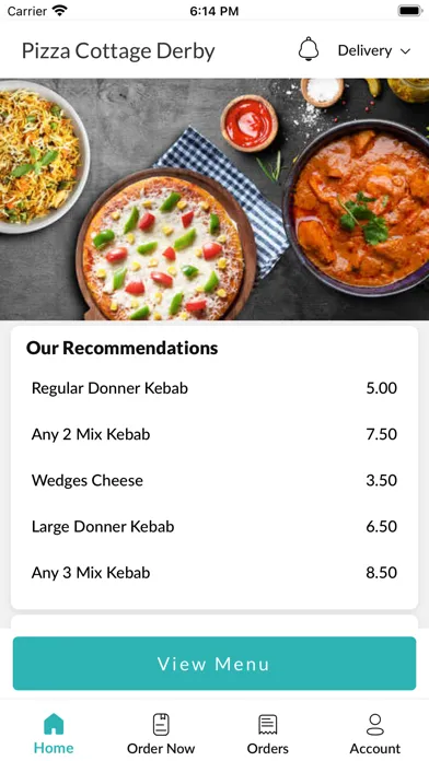 Pizza Cottage Derby स्क्रीनशॉट