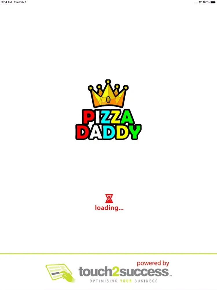 Pizza Daddy Newcastle iPad  스크린샷