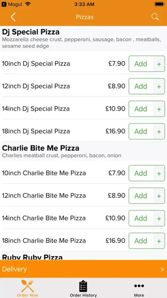 Pizza Daddy Newcastle 스크린샷