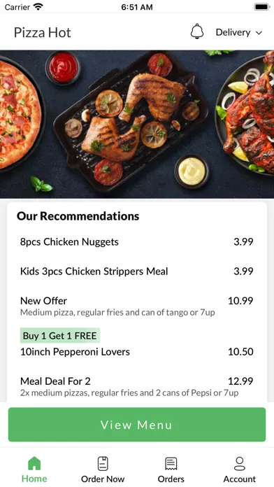 Скриншоты Pizza Hot Kingstanding