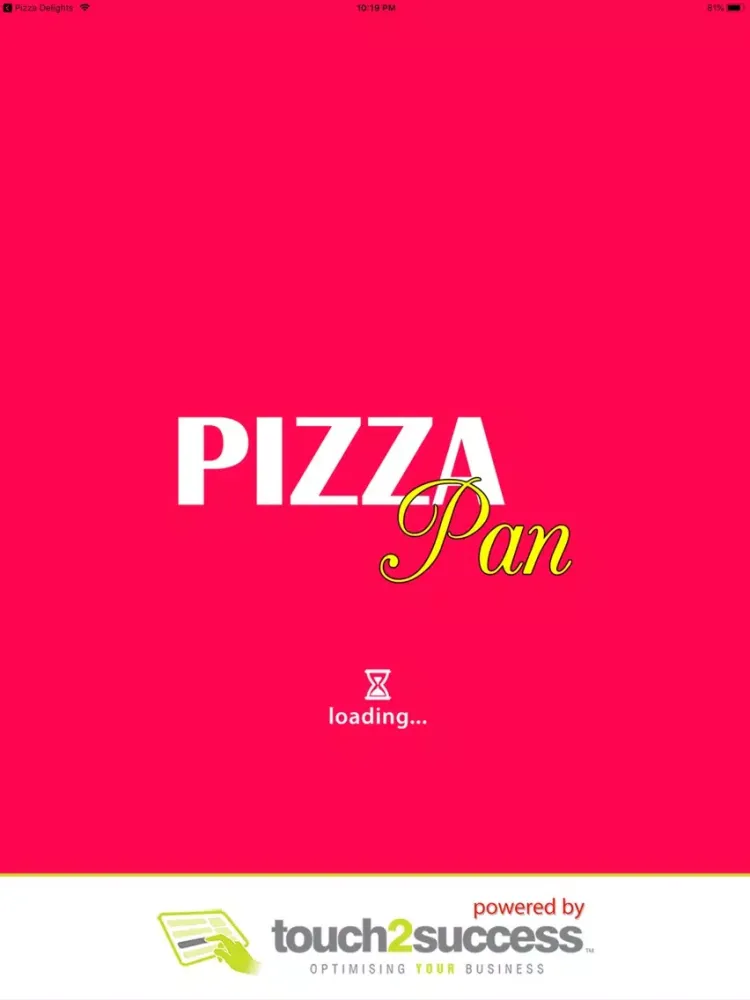 ภาพหน้าจอของ Pizza Pan Willenhall iPad 