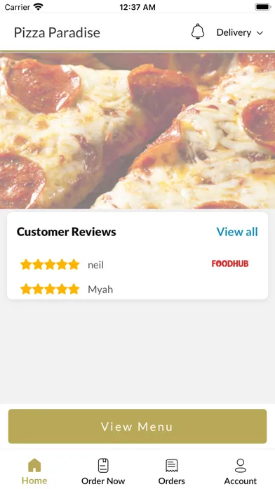 Pizza Paradise应用截图