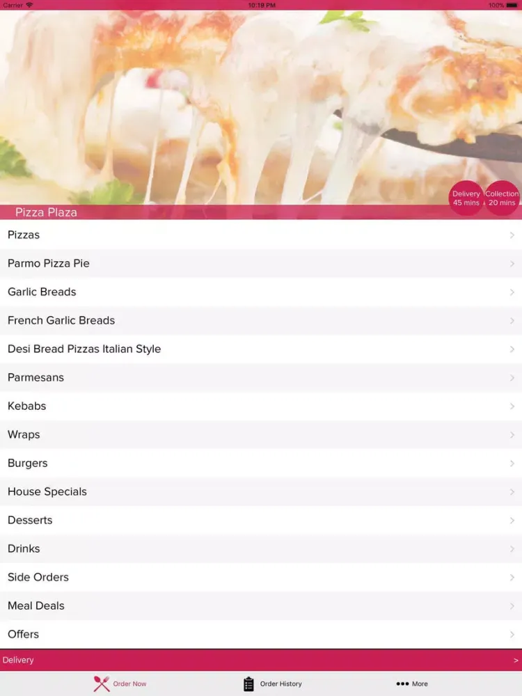 Pizza Plaza Cleveland iPad  سکرین شاٹس