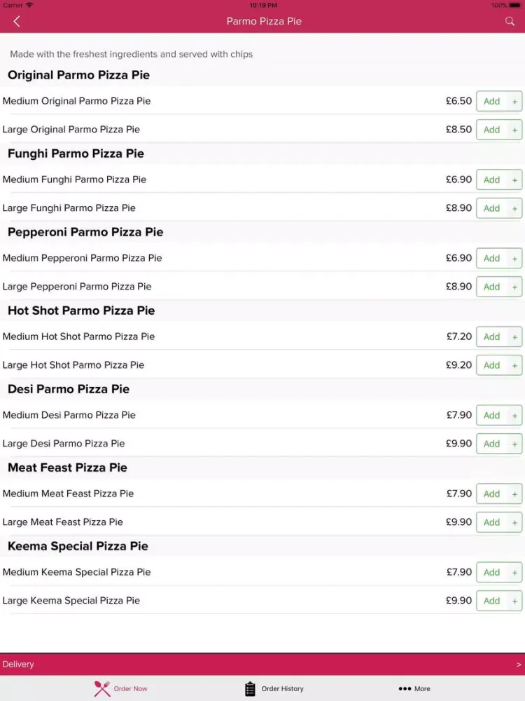 Pizza Plaza Cleveland iPad  سکرین شاٹس