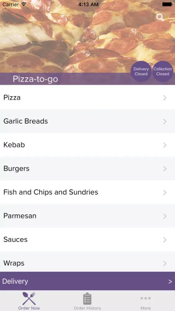 Pizza to go Newcastle Screenshots