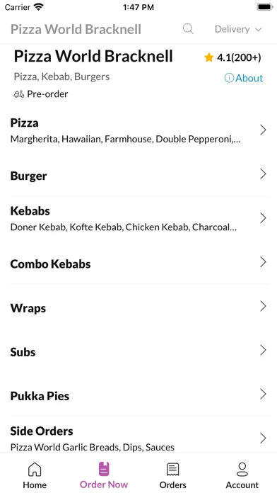 Pizza World Bracknell Screenshots