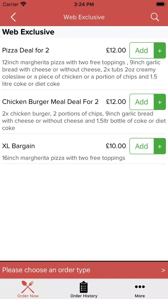 Capturas de pantalla de Prime Pizza Hollinwood Avenue