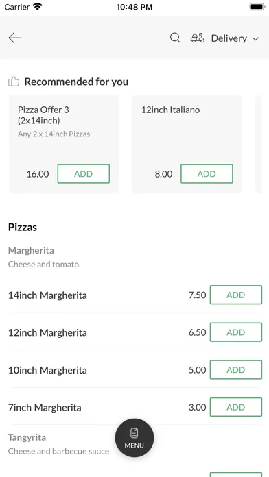 Proppa Pizza スクリーンショット