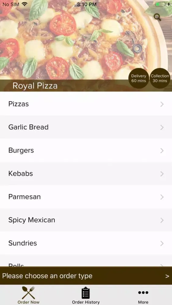 Capturas de pantalla de Royal Pizza