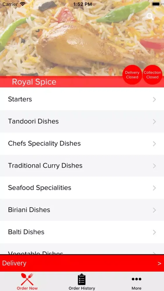 Zrzuty ekranu Royal Spice New Milton