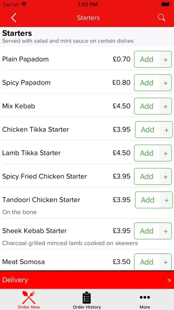 Zrzuty ekranu Royal Spice New Milton