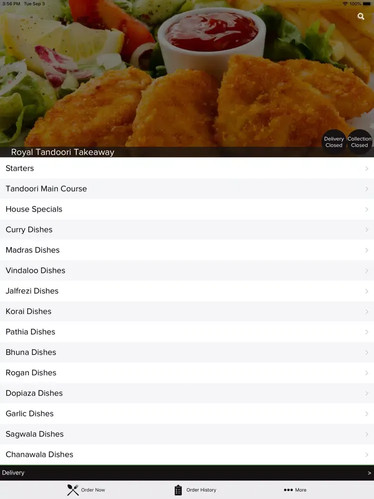 Royal Tandoori Takeaway iPad  स्क्रीनशॉट