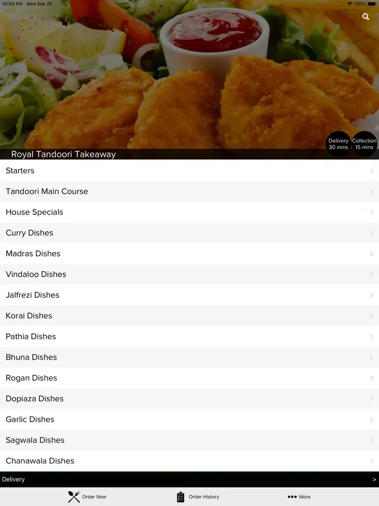 صور Royal Tandoori Takeaway. iPad 